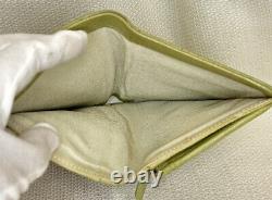 Very Rare! Limited Color! CHANEL Matelasse COCO long wallet From Japan