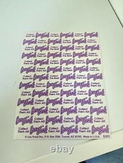 Very Rare Limited Edition Lisa Frank Vintage HAPPY BIRTHDAY Sticker Sheet S303