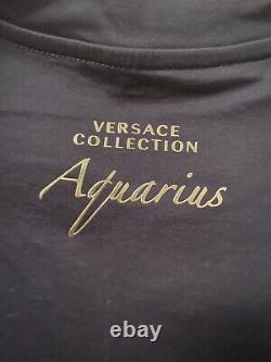 Very Rare Limited Edition Silk Versace Aquarious Baroque Tshirt