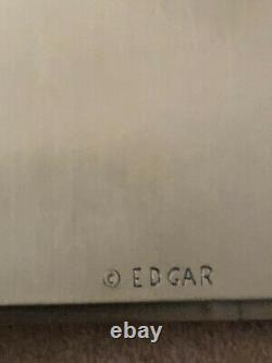 Very Rare- Limited Edition Vintage Edgar Berebi Jeweled Picture Frame 4 x 6