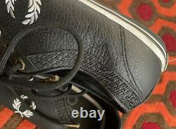 Very Rare Limited Fred Perry Marshall Amplifier Shoes Low Logo Embroidery Black