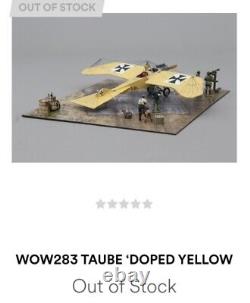 Very Rare Limited Gunn Miniatures WOW283 Taube'Doped Yellow Mahogany 1/30
