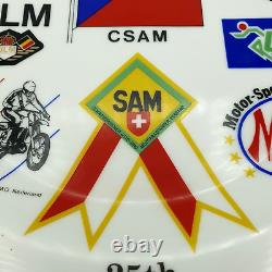 Very Rare Limited Plate Amca 25th Anniversary Amateur Motor Cycle Association