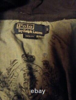 Very Rare Limited Polo Ralph Lauren Sweatshirt TO THE MAJESTY'S CAVALRY SIZE L