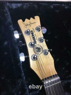 Very Rare! Mosrite Johnny Ramones Limited Model Guitar White withHardcase