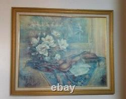 Very Rare Music Room IV-Swan Melody by Lena Liu Limited Edition Paint 300 S/N