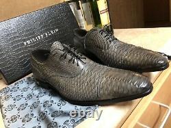 Very Rare Philipp Plein Limited Edition Snakeskin Dress Shoes KING City Shoe