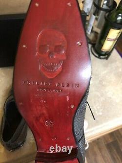 Very Rare Philipp Plein Limited Edition Snakeskin Dress Shoes KING City Shoe