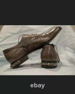 Very Rare Philipp Plein Limited Edition Snakeskin Dress Shoes KING City Shoe