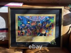 Very Rare Robert Guthrie Mardi Gras Signed Silkscreen Limited Edition 14/100