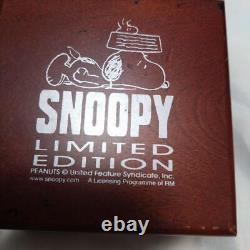 Very Rare SNOOPY SNOOPY Limited Edition of 2001 Skeleton Automatic