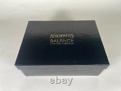 Very Rare Sheaffer Balance Limited Edition Fountain Pen Box Set with B&P