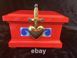 Very Rare Snow White Heart Box Limited Edition