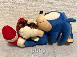 Very Rare Sonic Basket Sonic Plush doll SEGA 7 limited 1994