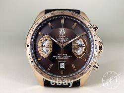 Very Rare TAG Heuer 18K Rose Gold Grand Carrera Limited Edition Watch with B&P