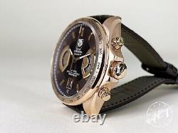 Very Rare TAG Heuer 18K Rose Gold Grand Carrera Limited Edition Watch with B&P