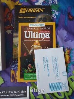 Very Rare Ultima VI The False Prophet Signed Limited Edition Complete Tape Rock