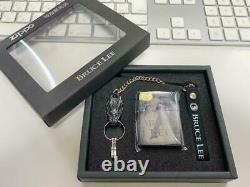 Very Rare Unused Zippo Bruce Lee Dragon Limited Vintage with key chain japan
