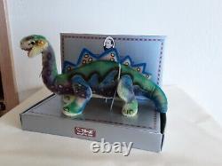 Very Rare Vintage 1990 Steiff Limited Edition Mohair Dinosaur 1959 Replica