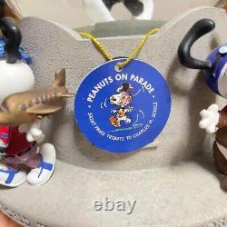 Very Rare WESTLAND Snoopy Music Box Snow Dome Limited Peanuts from Japan