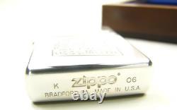 Very Rare zippo lighter 2006 MILD SEVEN 30th anniversary Limited edition