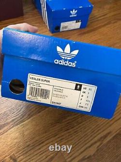 Very rare Adidas Kegler Super Limited Edition 150 pairs in lizard, exotic skin