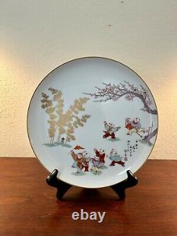 Very rare Japanese Imperial Palace Porcelain Dish Collectible Limited Edition