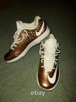 Very rare Nike Mens Bronze Limited Edition KD 7 Elite EYBL Sneaker Shoe Size 12