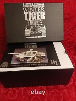 Very rare WS070 Strictly Limited Winter Tiger King Country tank ww2 figure ws70