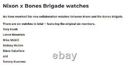 Very rare nixon limited edition watches X 6 bones brigade powell peralta