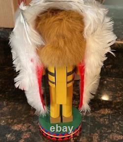 Vintage Christmas Nutcracker Village Indian Chief Limited Edition VERY RARE