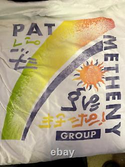 Vintage Pat Metheny Group 1989 World Tour T-Shirt Limited Very Rare! Size US LG