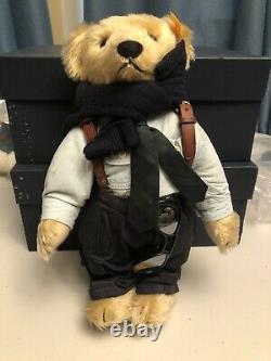 Vintage Polo Ralph Lauren Steiff Bear Limited Edition From 1990s Very Rare Bear