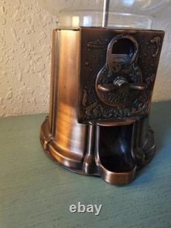 Vintage Rare Limited Edition 1985 Carousel Copper GumBall Machine, 15 Tall-Very