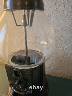 Vintage Rare Limited Edition 1985 Carousel Copper GumBall Machine, 15 Tall-Very