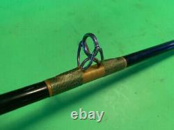 Vintage Very Rare Limited Blue Royal Spinning/conventional Trolling Fishing Rod