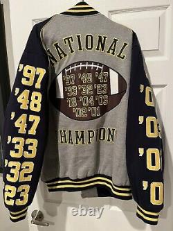 WOW! Very Rare Michigan Wolverines Limited Edition National Championship Jacket