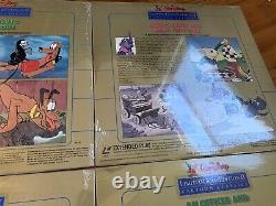 Walt Disney Limited Gold Edition 2 Cartoon Classics Lot of 6 Brand New Very Rare