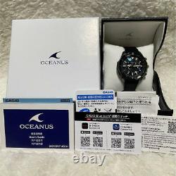 Watch CASIO OCEANUS CACHALOT OCW-P2000S-1AJR Limited to 150pcs in 2021 Very Rare