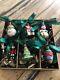 Waterford Christmas Ornaments Mini Holiday Joy Set Of 6 Very Rare Limited Ed