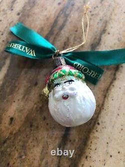 Waterford Christmas Ornaments Mini Holiday Joy Set of 6 Very Rare Limited Ed