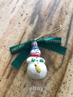 Waterford Christmas Ornaments Mini Holiday Joy Set of 6 Very Rare Limited Ed