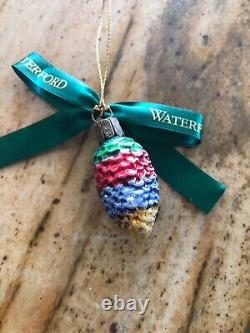 Waterford Christmas Ornaments Mini Holiday Joy Set of 6 Very Rare Limited Ed