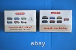 Wiking (7) SPECIAL VW T1 Van SET from 2017 VERY RARE & LIMITED NEW withBOXES