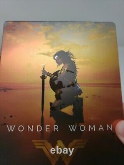 Wonder Woman Steelbook 4K Ultra HD Very Rare Limited Steelbook