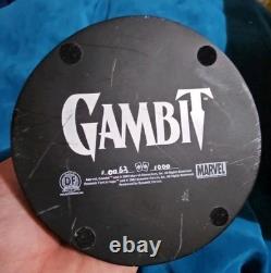 X-Men Gambit Limited Edition VERY RARE Statue #0063/1000