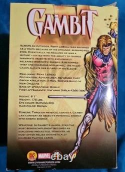 X-Men Gambit Limited Edition VERY RARE Statue #0063/1000