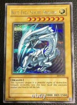 YU-GI-OH! Card DDS-001 Blue-Eyes White Dragon English Near Mint very rare