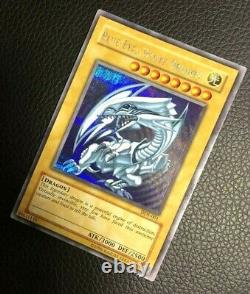 YU-GI-OH! Card DDS-001 Blue-Eyes White Dragon English Near Mint very rare