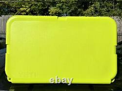 Yeti Tundra 45 Qt Chartreuse Green, Limited Edition Very Rare